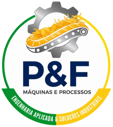 Logo P&F Máquinas e Processos